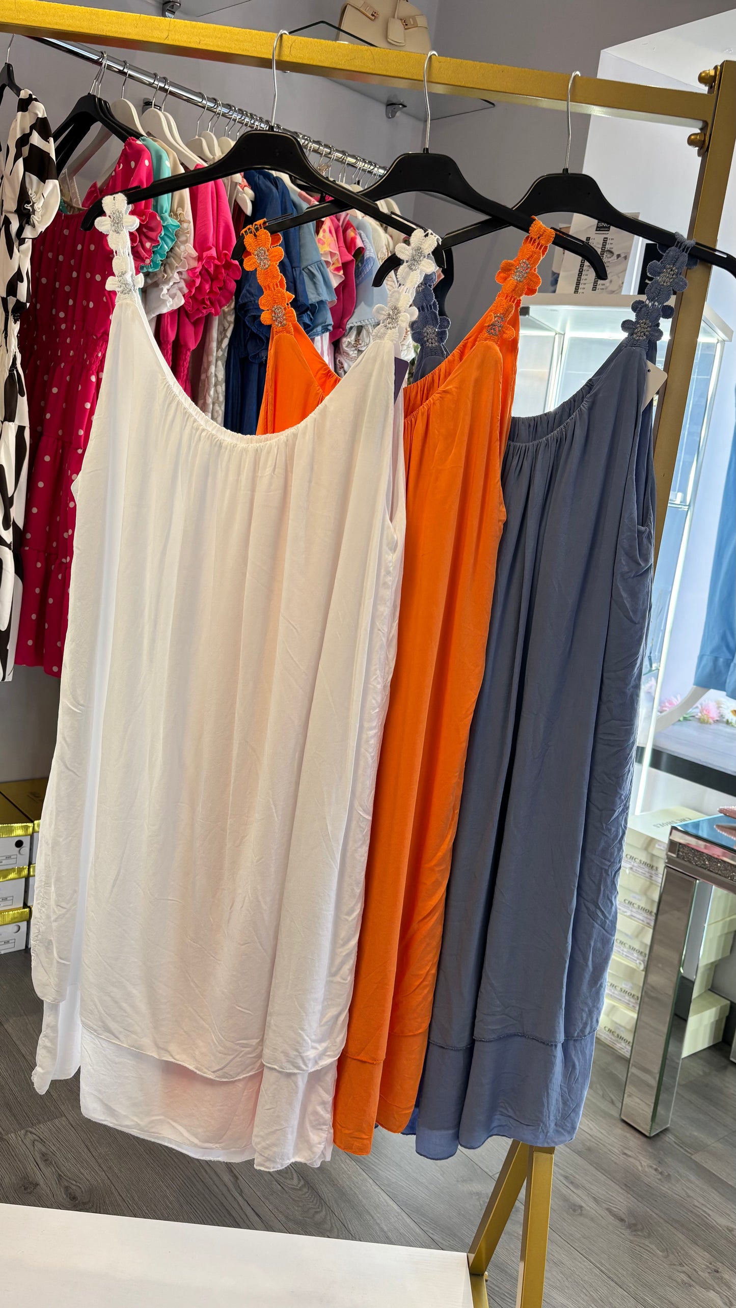Millie - layered sun dress