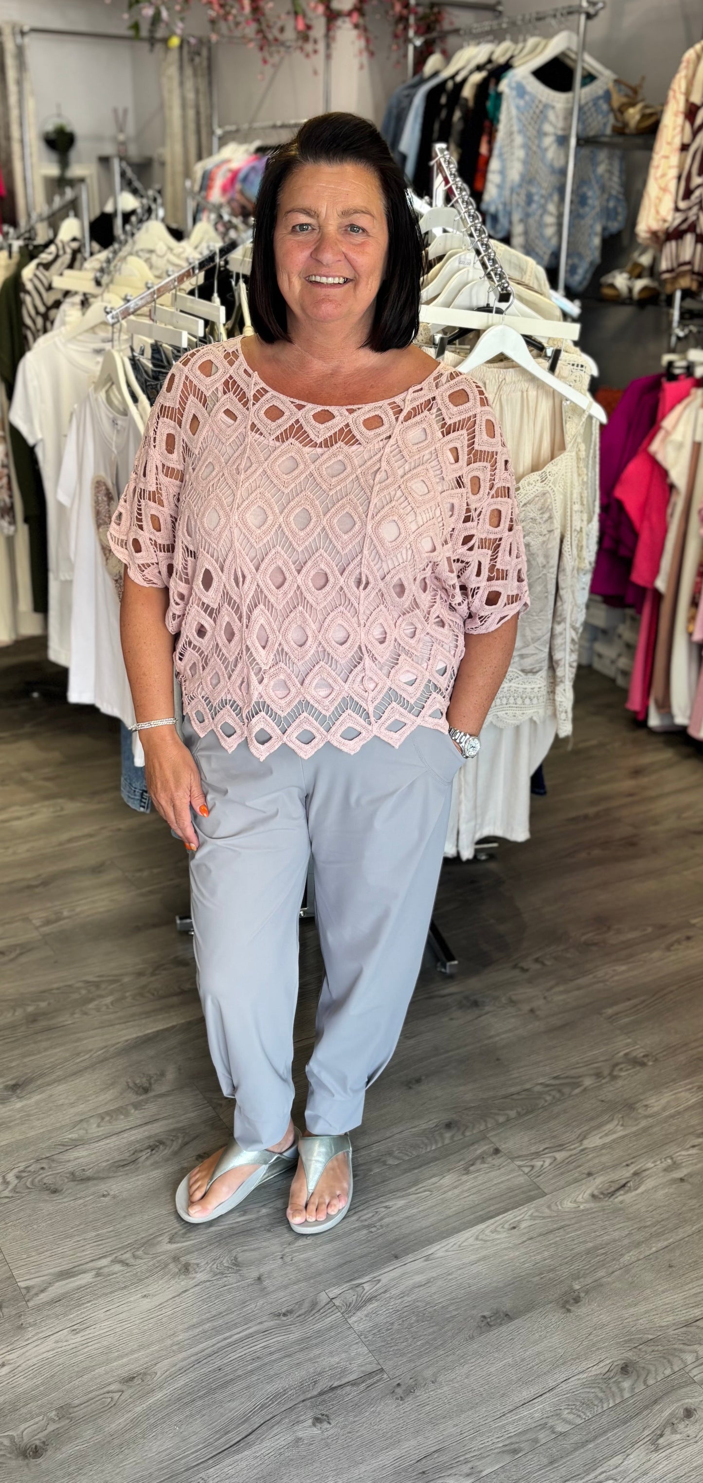 Corrie- crochet top