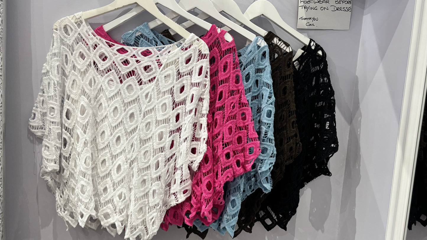 Corrie- crochet top